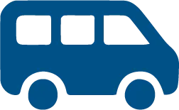 Icono de transporte escolar